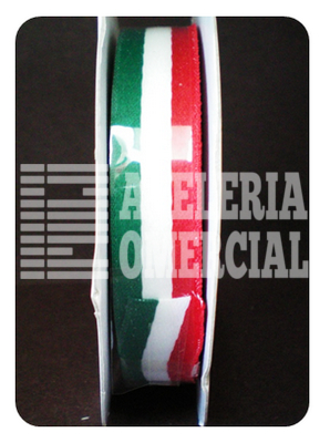 MERCERIA LISTON TRICOLOR #3 C/18 M.